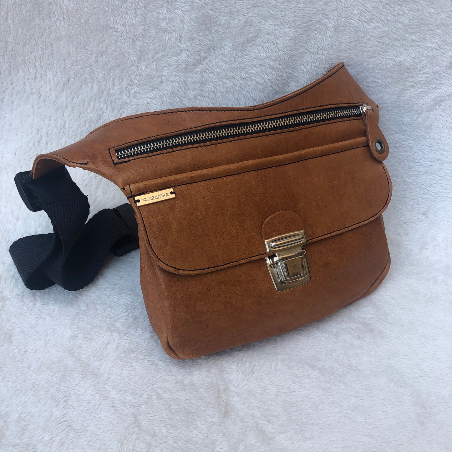 Classic Brown & Silver · Piel natural BioCuir® · Pieza Exclusiva Núm. 12796