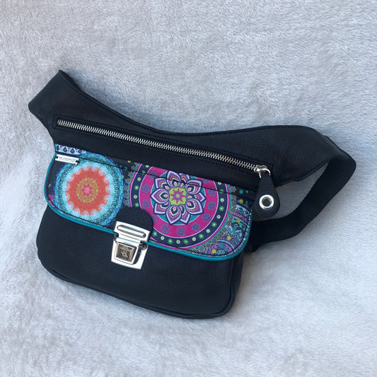 Special Black Summer Mandalas · Piel natural BioCuir® · Pieza Única Núm. 7602