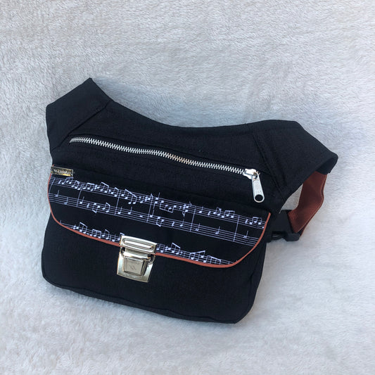 Spezieller Spike Black &amp; Music "Waterproof". Einzelstück Nr. 7595