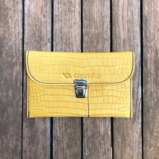 CAOMKA flat BioCuir® natural leather Exclusive Piece No. 7719
