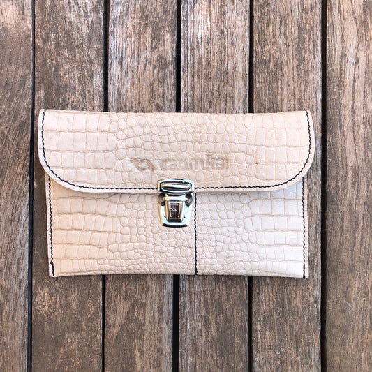 CAOMKA flat BioCuir® natural leather Exclusive Piece No. 7708