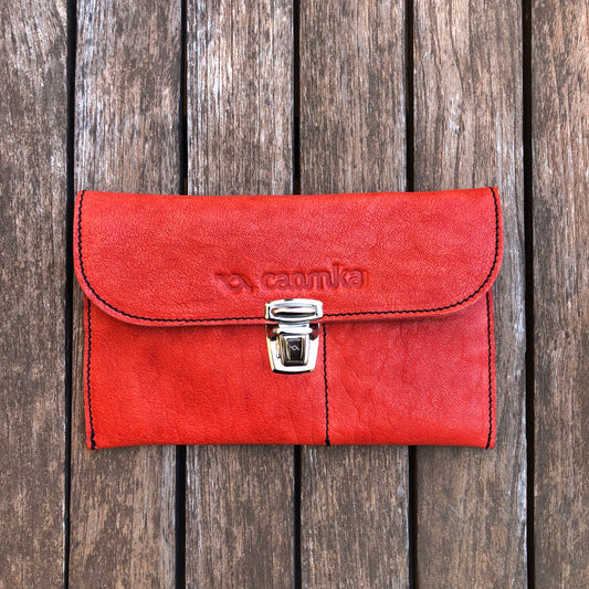 CAOMKA flat BioCuir® natural leather Exclusive Piece No. 7709