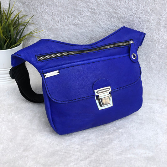 Special Electric Blue & Silver · Piel natural BioCuir® · Pieza Única Núm. 7771