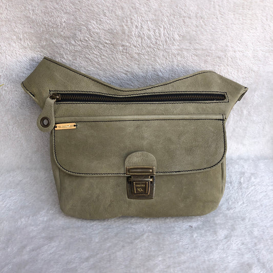 Summer Green Light & Old Gold · Piel natural BioCuir® · Pieza Exclusiva Núm. 7702