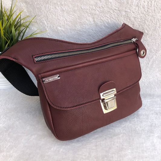Special Garnet & Silver · Piel natural BioCuir® · Pieza Exclusiva Núm. 7724