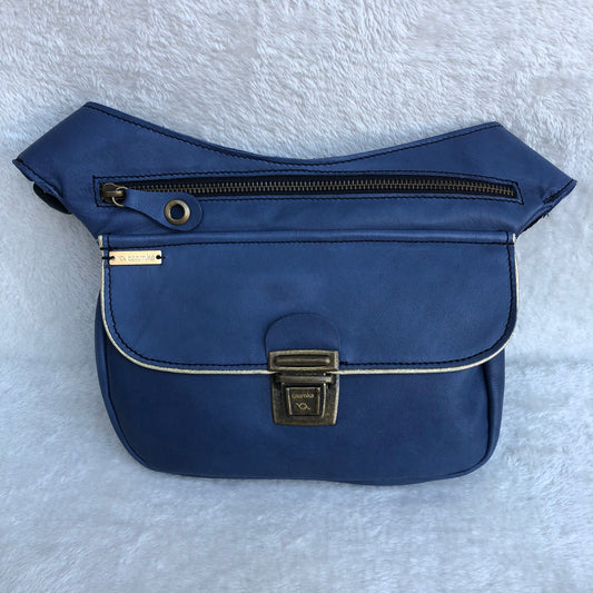 Special Blue - Old Gold · Piel natural BioCuir® · Pieza Exclusiva Núm. 7757