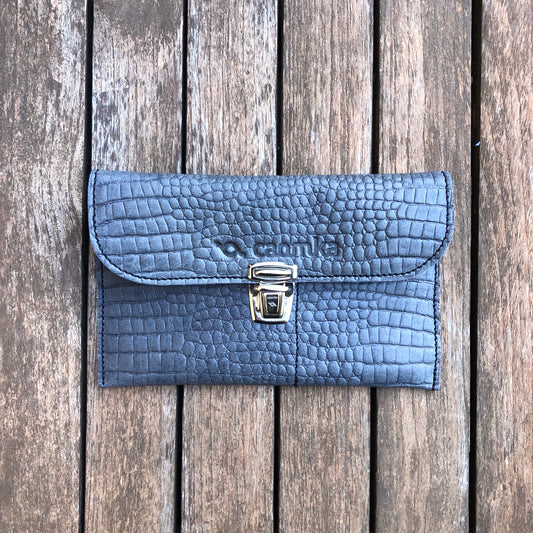 CAOMKA Flat Coin Purse Natural BioCuir® Leather Exclusive Piece No. 7817