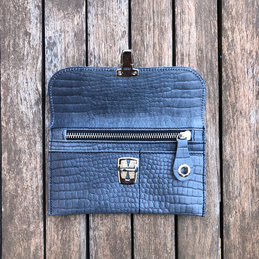 CAOMKA Flat Coin Purse Natural BioCuir® Leather Exclusive Piece No. 7817