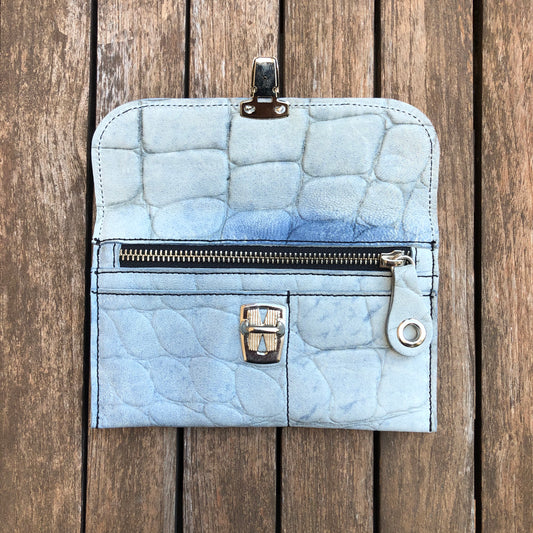 CAOMKA Flat Coin Purse Natural BioCuir® Leather Exclusive Piece No. 7818