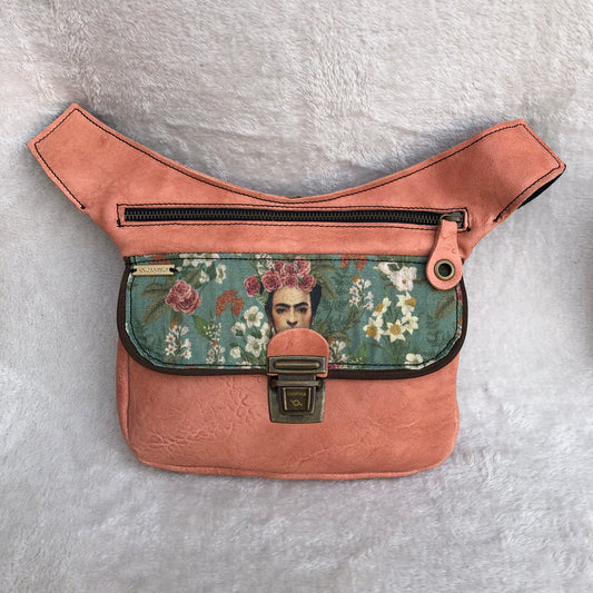 Special Frida Kahlo & Old Gold · Piel natural BioCuir® · Pieza Única Núm. 7762
