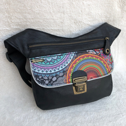 Special Black Summer Mandalas · Piel natural BioCuir® · Pieza Única Núm. 7738