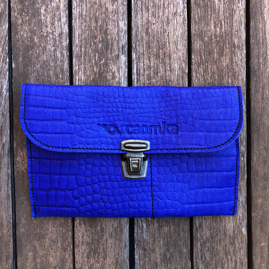 CAOMKA Flat Coin Purse Natural BioCuir® Leather Exclusive Piece No. 7919