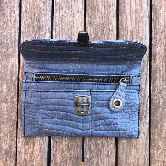 CAOMKA Flat Coin Purse Natural BioCuir® Leather Exclusive Piece No. 7999
