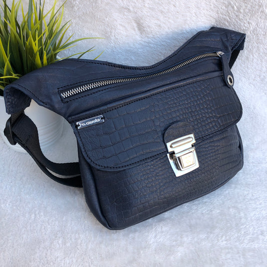 Special DarkBlue-Gray & Silver · Piel natural BioCuir® · Pieza Única Núm. 7957
