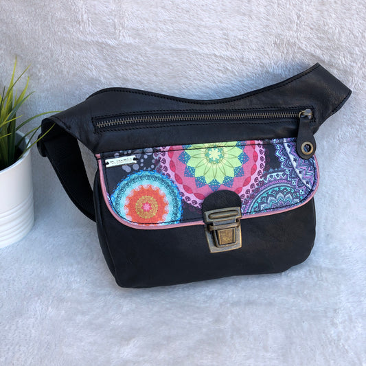 Special Black Summer Mandalas · Piel natural BioCuir® · Pieza Única Núm. 7789