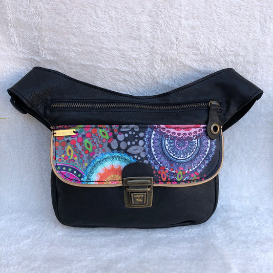Special Black Summer Mandalas · Piel natural BioCuir® · Pieza Única Núm. 7785