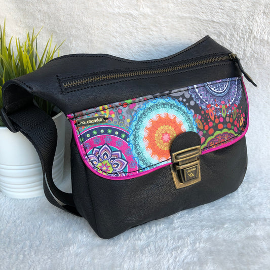 Special Black Summer Mandalas · Piel natural BioCuir® · Pieza Única Núm. 7788