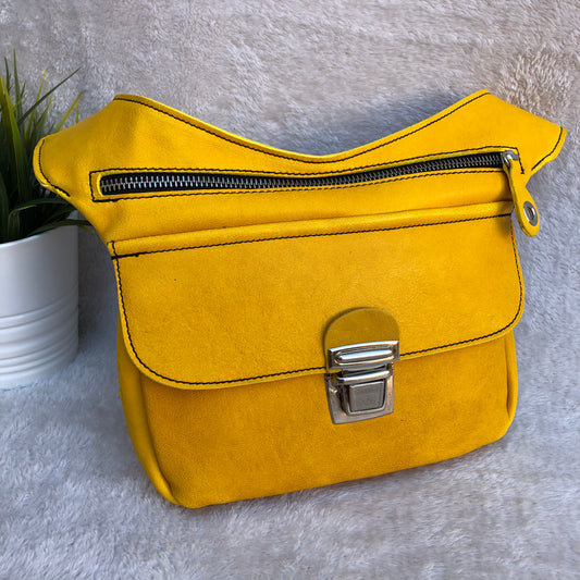 Special Yellow & Silver · Piel natural BioCuir® · Pieza Única Núm. 7864