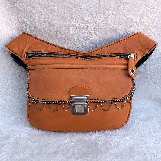Special Orange/Brown & Silver · Piel natural BioCuir® · Pieza Única Núm. 7878