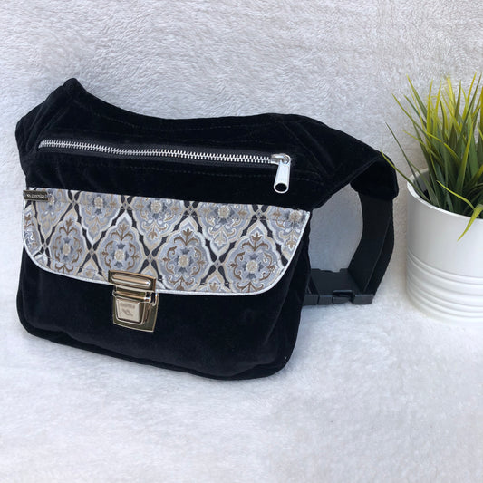 Special Velvet Black &amp; Silver Exclusive Piece No. 7916