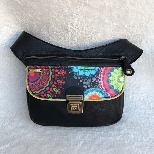 Special Black Summer Mandalas · Piel natural BioCuir® · Pieza Única Núm. 8027