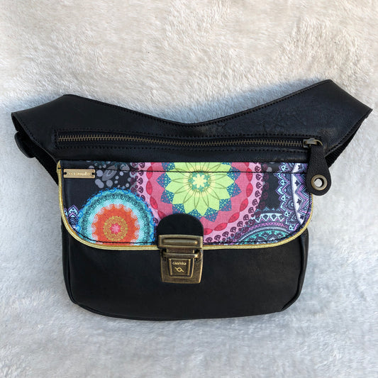 Special Black Summer Mandalas · Piel natural BioCuir® · Pieza Única Núm. 8037
