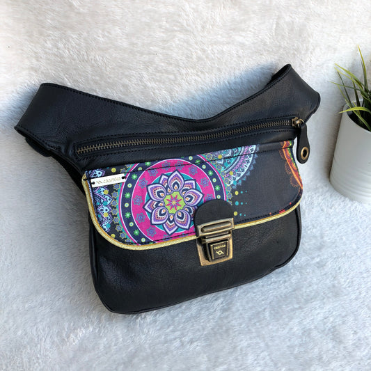 Special Black Summer Mandalas · Piel natural BioCuir® · Pieza Única Núm. 8067