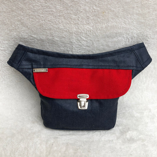 Mini Blue & Red · Impermeable · Pieza Única Núm. 8200