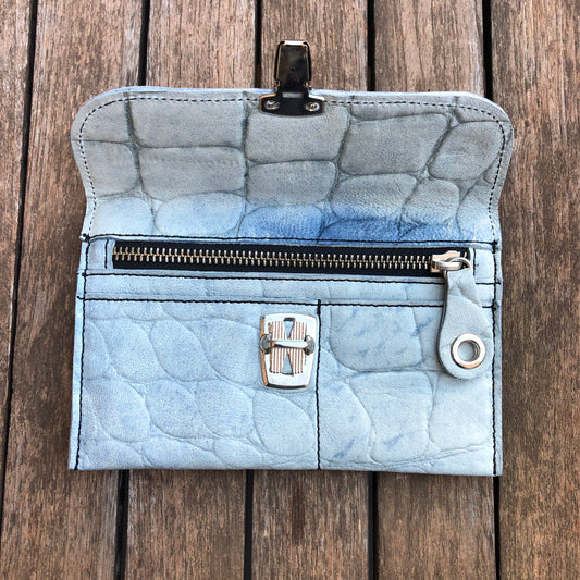 CAOMKA Flat Coin Purse Natural BioCuir® Leather Exclusive Piece No. 8222