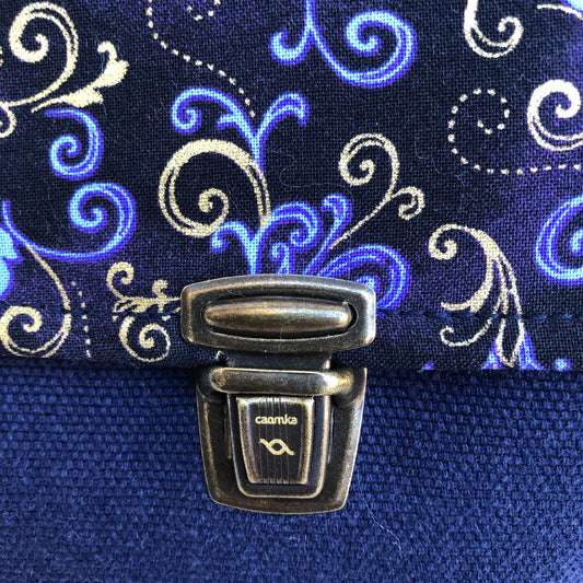 Mini Blue Persian Unique Piece No. 8268