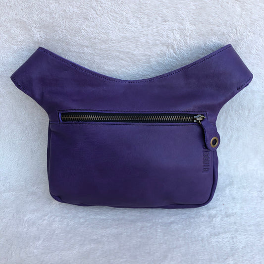 Special Purple & Fuchsia · Old Gold · Natural leather BioCuir® · Exclusive Piece No. 8284