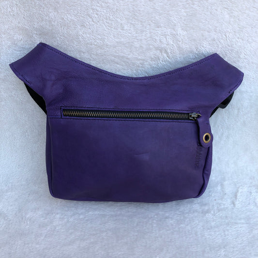 Classic Purple &amp; Old Gold Natural BioCuir® Leather Exclusive Part No. 8860
