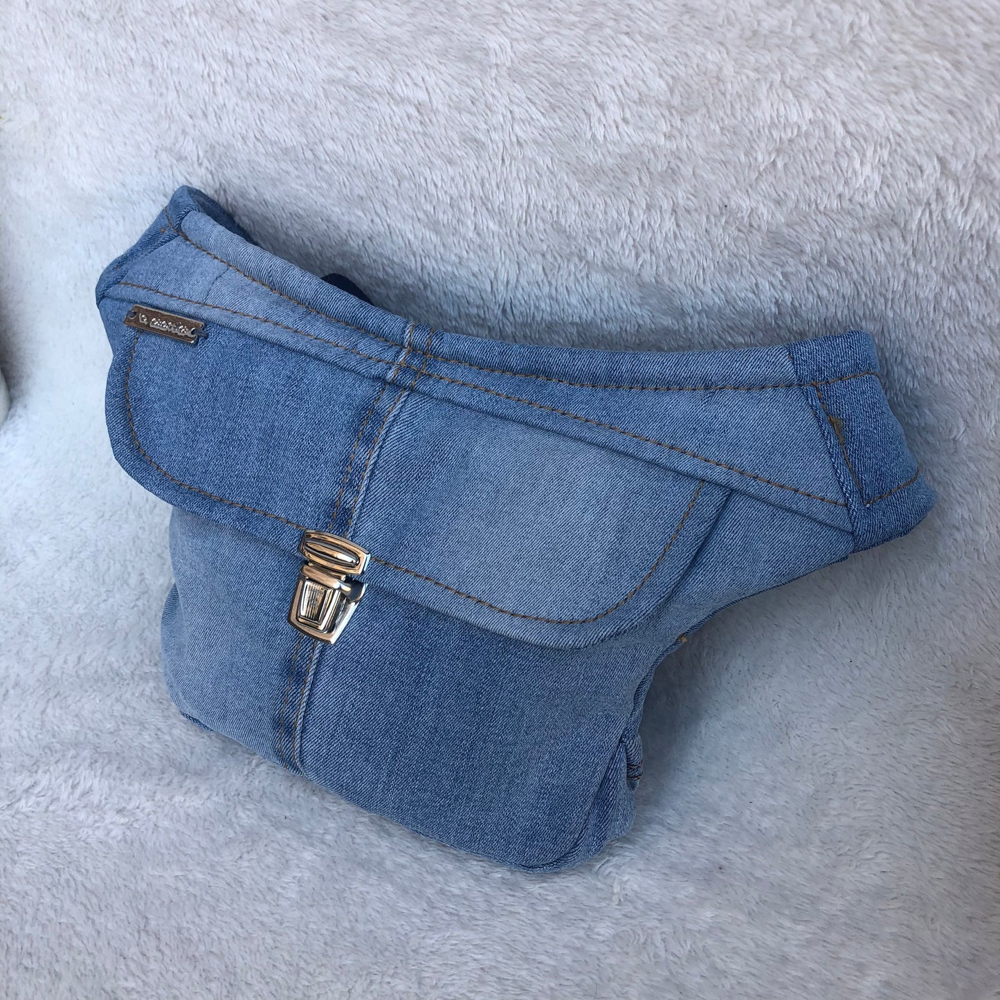 ♻️Mini Special Jeans Recycled ♻️ Unikat Nr. 8346