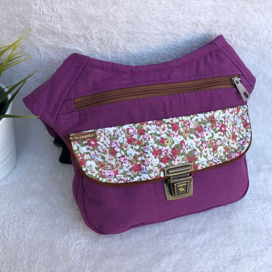 Special Purple &amp; Mini Flowers Unique Piece No. 8254