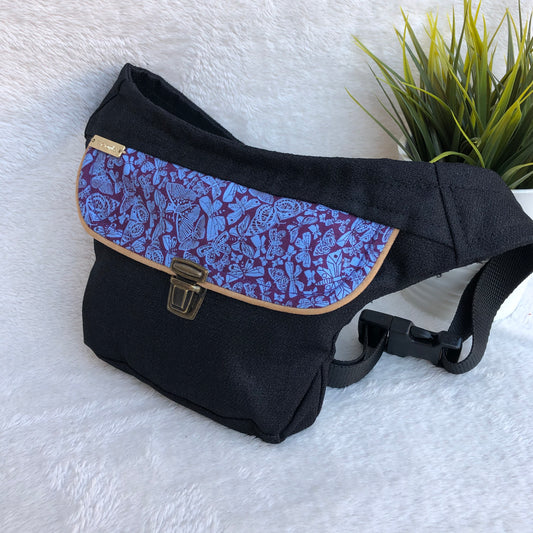 Mini Black Butterflies · Anti-stain resinated fabric · Unique Piece No. 8285