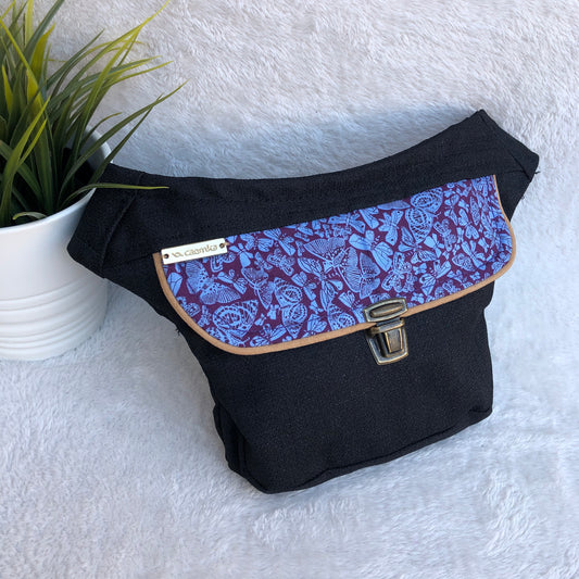 Mini Black Butterflies · Anti-stain resinated fabric · Unique Piece No. 8285