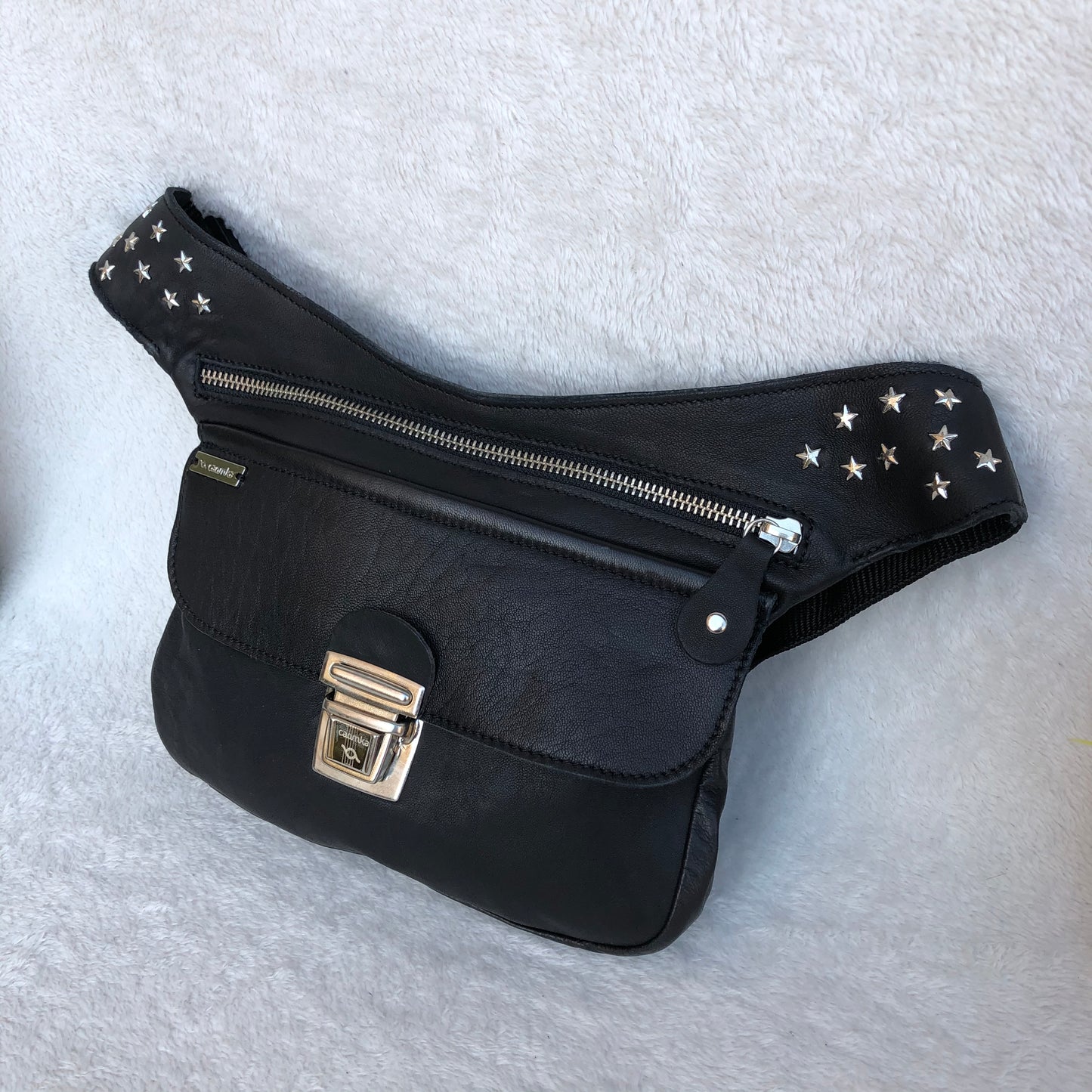 Premium Black Fantasy & Silver · Piel natural BioCuir® · Pieza Única Núm. 8432