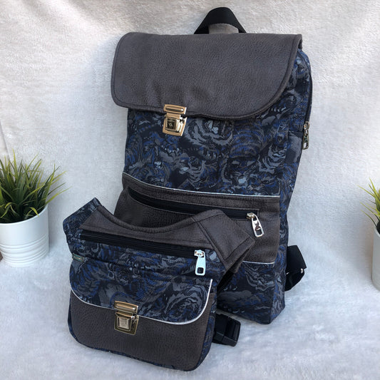 PACK "Special Tiger” Backpack + Waist Bag Unique pieces 8440 - 8441