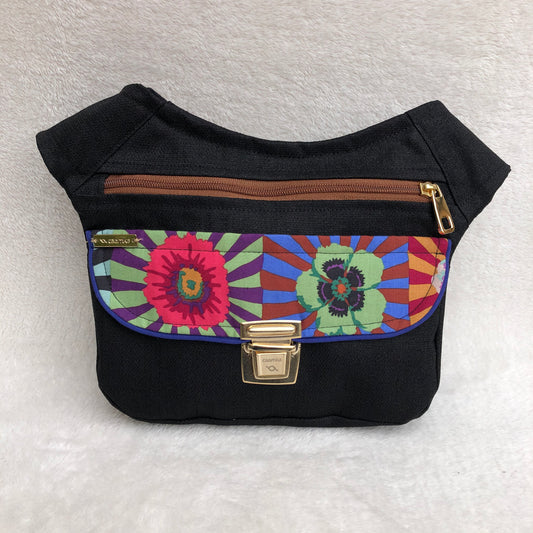 Special Black Japanese Flowers · Waterproof · Unique Piece No. 8481