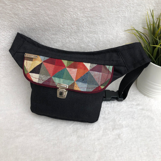 Mini Black &amp; Colors · Anti-stain resinated fabric. Unique Piece No. 8477