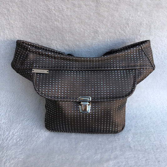 Mini Special Premium Brown Vegan Leather Unique Piece No. 8539