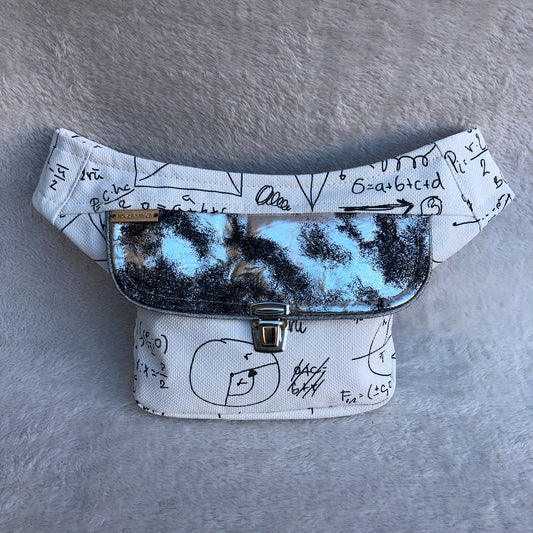 Mini Special Geomotric Vegan Leather Unique Piece No. 8640