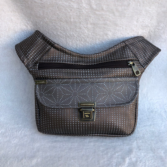 Premium Brown Plus + back pocket Vegan Leather. Unique Piece No. 8632