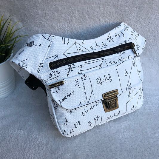 Special "Geometric" White · Piel Vegana · Pieza Única Núm. 8633