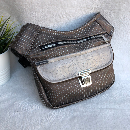 Premium Special Brown Vegan Leather. Unique Piece No. 8526