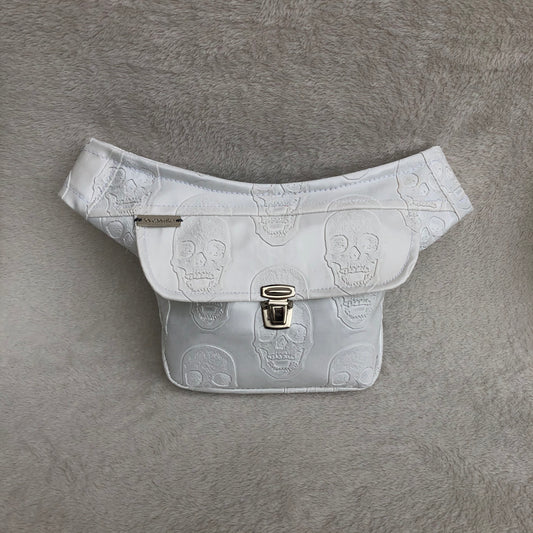 Mini Special White Skulls · Piel Vegana · Pieza Única Núm. 8587