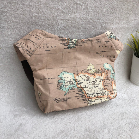 Special World Map · Waterproof resin-coated fabric · Unique Piece No. 8650
