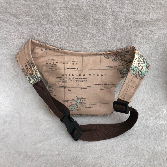 Mini World Map · Anti-stain resinated fabric. Unique Piece No. 8565