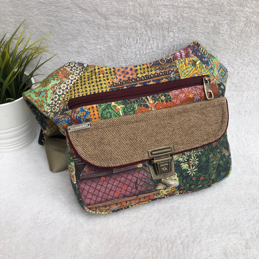 Mini World Map · Anti-stain resinated fabric. Unique Piece No. 8573