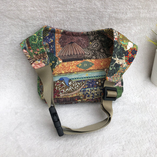 Mini World Map · Anti-stain resinated fabric. Unique Piece No. 8573